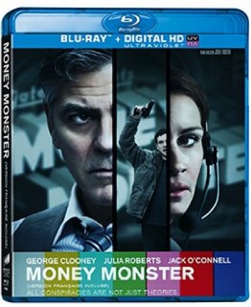 Locandina italiana DVD e BLU RAY Money Monster - L'altra faccia del denaro 